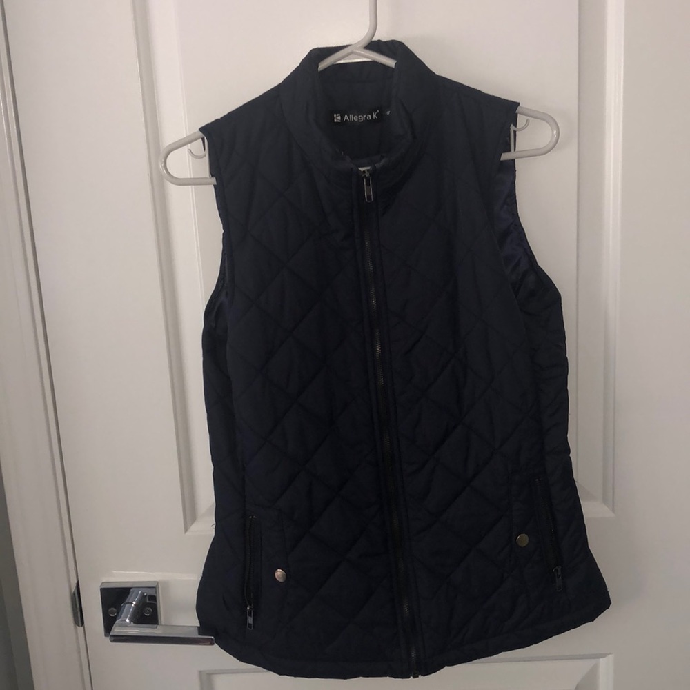 Navy vest